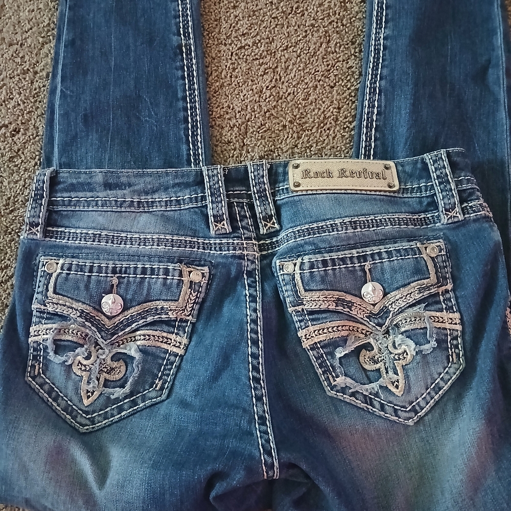 ROCK REVIVIAL easy skinny sz 29
